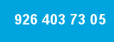 926 403 73 05